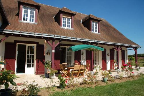 Francueil Bed & Breakfast | Cozy Retreat at Chambres d'Hôtes Les Coquelicots with Pool