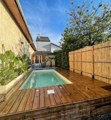 Alouettes House | Private Rooms with Shared Pool Near Paris & Disneyland