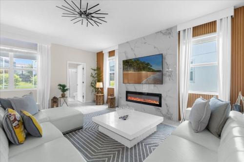 Davenport Villa | Champions Gate Oasis: Private Pool & Arcade Retreat