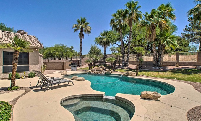 Chandler House | Discover Chandler Retreat: Pool, Hot Tub & Spa Relaxation
