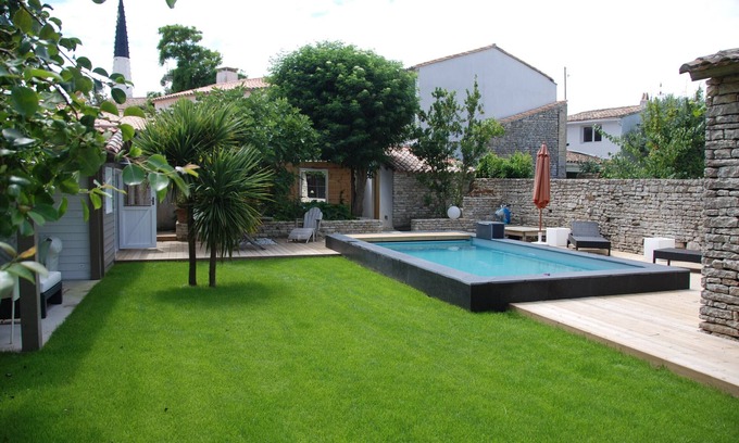 Ars-en-Re House | Charming House with Private Garden, Pool & Ocean Views