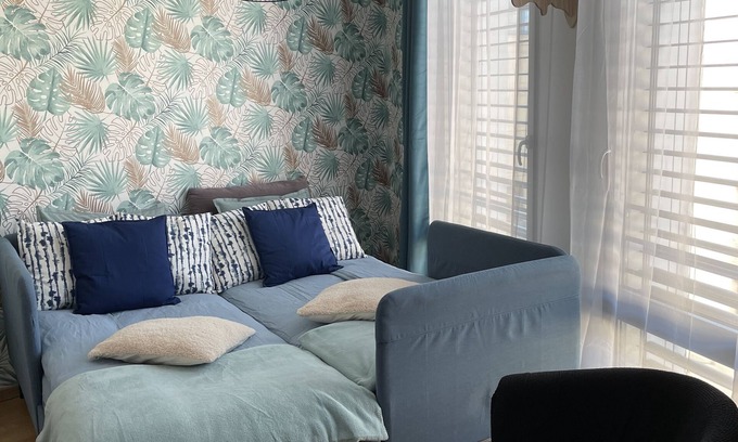 Rives de Meurthe Apartment | Cozy Studio Steps from Place Stanislas for Family Fun