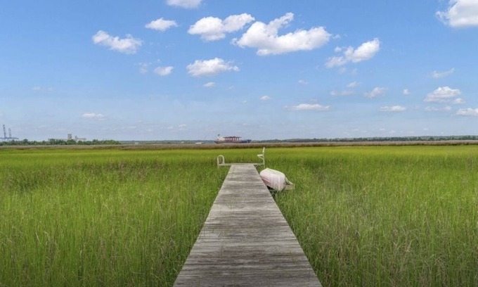 Charleston House | Pet-Friendly Charleston Coastal Cottage with Oceanfront Views