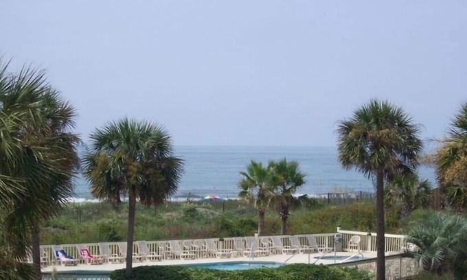 Isle of Palms Condo | Beachfront Oasis with A+ Views & Top Amenities Await You