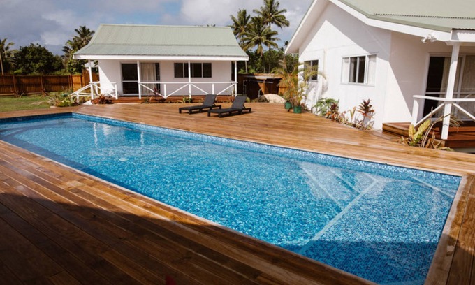 Matavera Villa | Charlie's Villas: Oceanfront Retreat with Pool & Family Perks