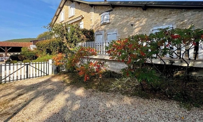 La Boissiere-d’Ans House | Elegant Stone House with Private Pool, Spa & Ocean Views