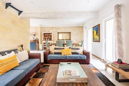 Cambes Villa | Cozy Cottage with Pool and Ocean View in Entre Deux Mers