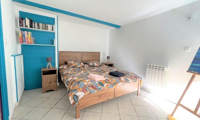 Alixan Apartment | Quaint Furnished Retreat in a Picturesque Circular Village