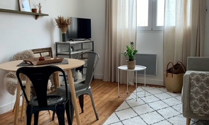 La Bernerie-en-Retz Apartment | Cozy T2 Just Steps from the Beach with Pool & Breakfast