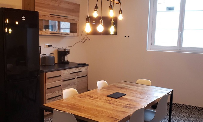 Neufchatel-en-Bray House | Renovated Townhouse in Neufchâtel with Spa & Hot Tub
