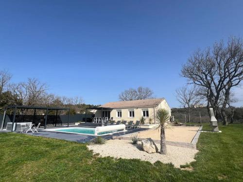 Roussas House | Serene Countryside Retreat with Pool and Ocean Views