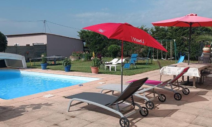 Anneyron House | Delightful Home with Pool in a Pet-Friendly Environment