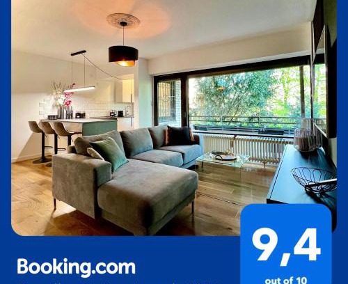 Waldhausen Apartment | Beautiful Studio Near Maschsee and Messe with 9.5 Rating