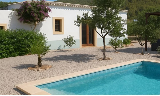 Puerto San Miguel Cottage | Idyllic Ibiza House Steps from the Beach for Families & Couples
