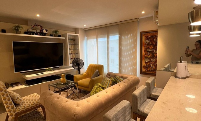Riomar Apartment | Charming 1-bedroom apartment with AC, WiFi in lovely Barranquilla