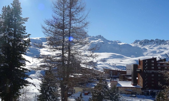 Arc-2000 Apartment | Cozy 1-Bedroom Apartment in Les Arcs 2000 for Families