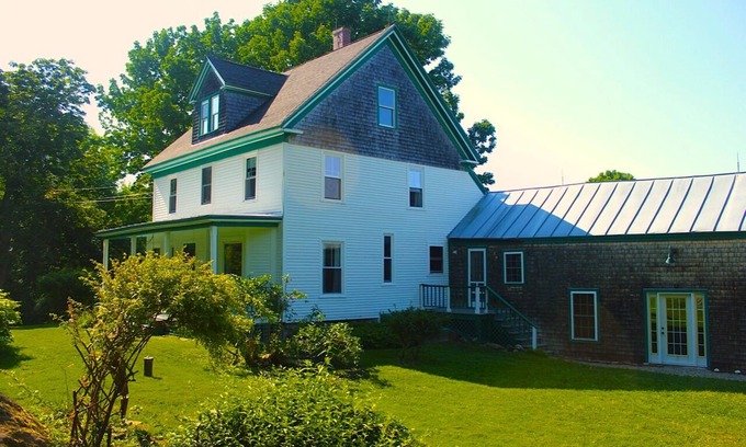 Lincolnville Other | Inviting 1911 Farmhouse with Pool Near Camden Hills Park