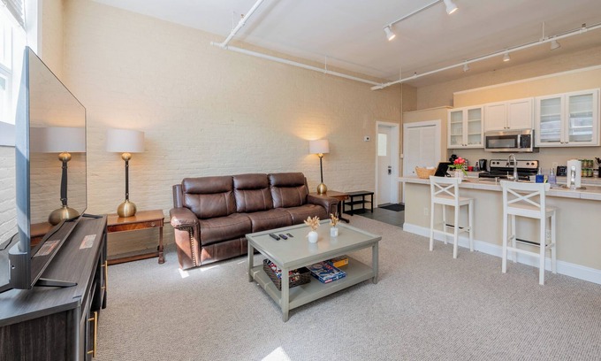 Albany Apartment | Chic 1BR Apartment in Albany's Center Square - Pet Friendly