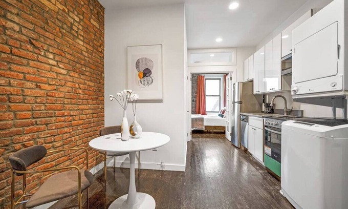 Bowery Apartment | Cozy 1BR Getaway with Kitchen and W/D, Steps from Subway