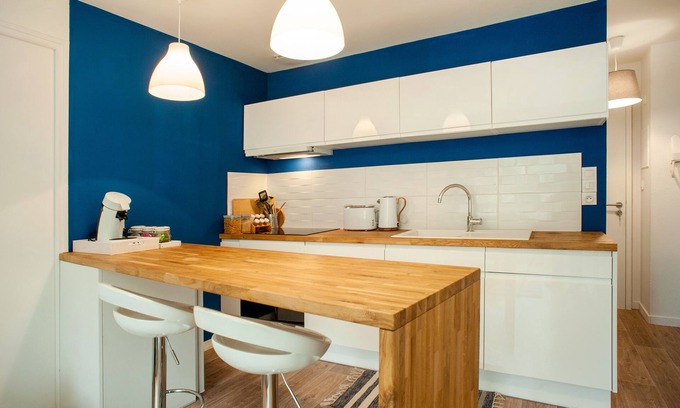 Saint-Brieuc Apartment | Cozy 2-Bedroom Apartment Near Saint-Brieuc SNCF Station