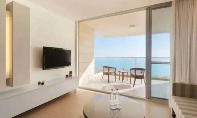 Acre Apartment | Seaside 2 Bedroom Suite with Pool and Family-Friendly Vibes