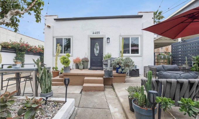 East Hollywood House | Inviting 2-Bedroom Spanish Bungalow with Private Patio