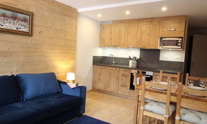 Montgenevre Apartment | Cozy Apartment Montgenèvre for 6 with Spa & Breakfast