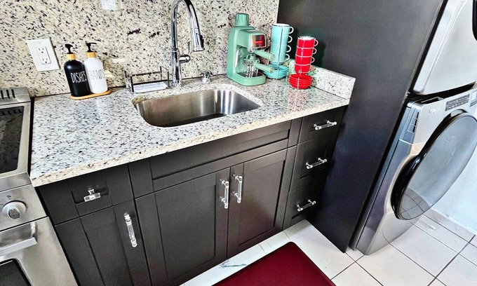 The Roads Apartment | Charming 2BR 1BA w/Balcony, Beautiful Balcony, and in Unit Laundry