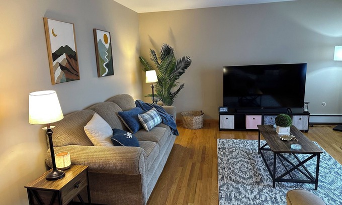 McKownville Apartment | Charming 3-bedroom apartment with WiFi and AC in serene Albany