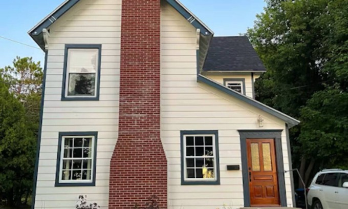 Gouverneur House | Charming 3-bedroom house in Gouverneur with private basketball court.