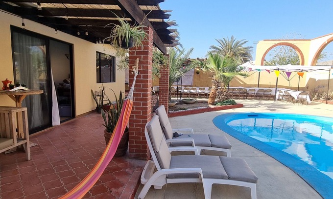 La Paz House | Charming 3-bedroom house in downtown La Paz with WiFi, AC and pool!