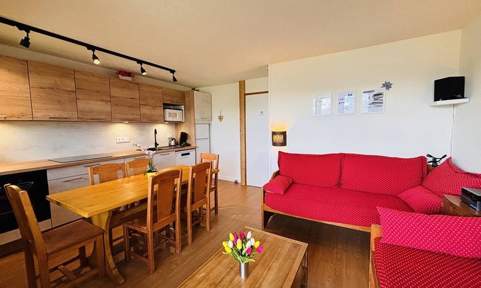 Bellentre Apartment | Family-Friendly Apartment in La Plagne-Tarentaise for 6