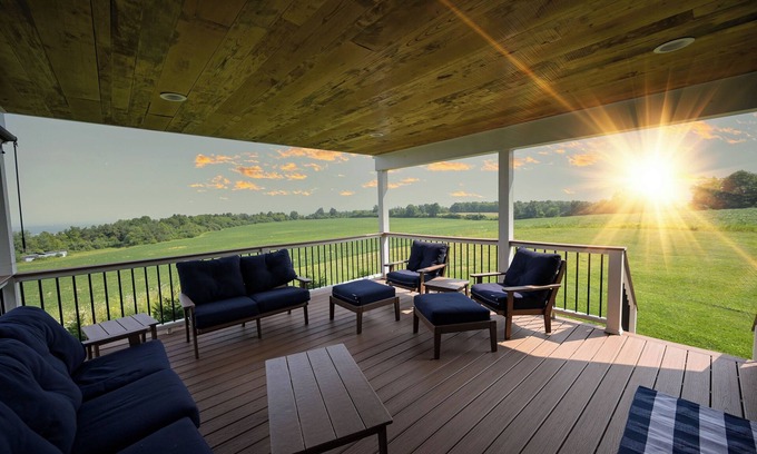 Munnsville Other | Charming 4-bedroom farmhouse on 68 acres with breathtaking views
