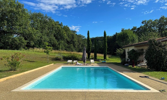 Montauriol House | Family Estate with Private Pool and Stunning Views Near Carcassonne