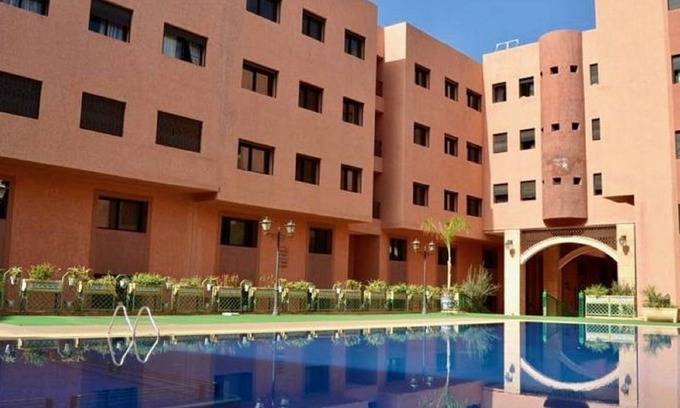 Gueliz Apartment | Elegant 80M² Retreat with Pool, Ocean View & Free WiFi