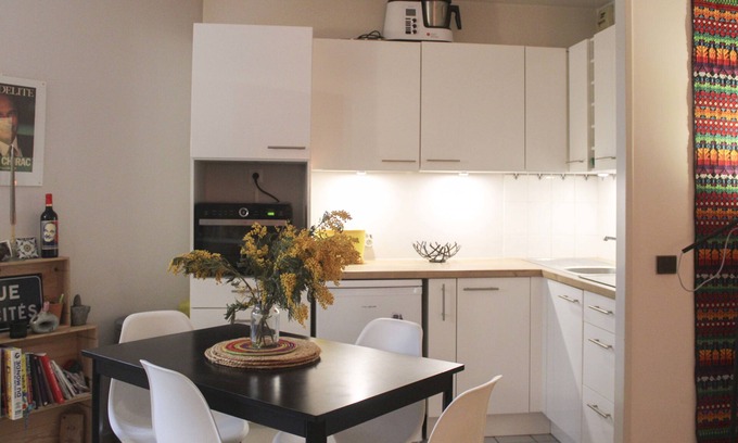 Parc-de-Montsouris Apartment | Cozy Studio with Kitchen in Paris's 14th Arrondissement
