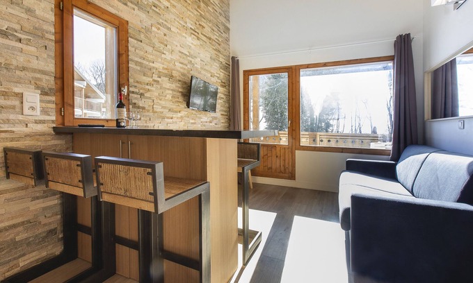 Demi-Quartier Apartment | Renovated Retreat with Balcony and Pool Access