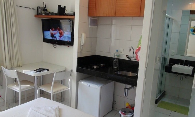 Copacabana Apartment | Cozy Apartment Steps from Copacabana Beach with Pool & Spa