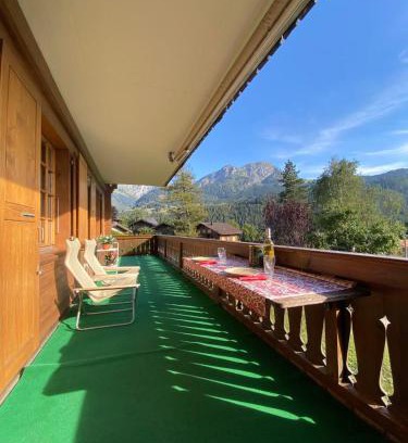 Chateau-d'Oex Apartment | Picturesque Apartment with Breathtaking Views for Families