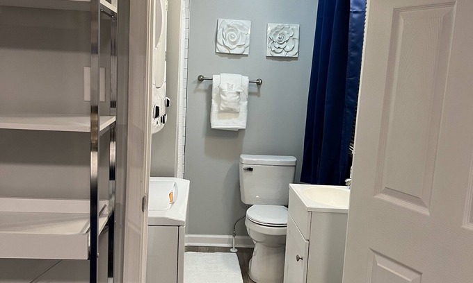 Richmond Apartment | Inviting Apartment Steps from Byrd Park with Spa Amenities