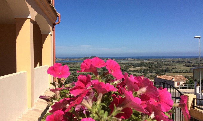 Villaputzu Apartment | Idyllic Mountainside Apartment with Ocean View & Pool