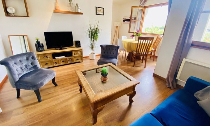 Riquewihr Apartment | Inviting Apartment with Scenic Vineyard View & Great Amenities