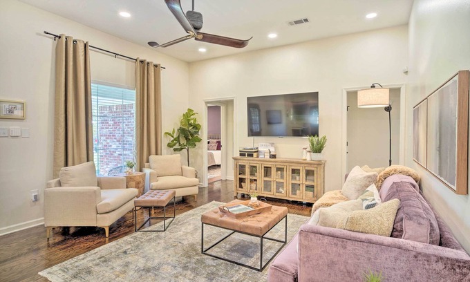 Highlands - Perkins House | Discover Baton Rouge Retreat: Close to LSU with Spa & Family Amenities