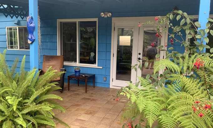 Leucadia Cottage | Serene Beach Cottage Surrounded by Lush Garden Oasis