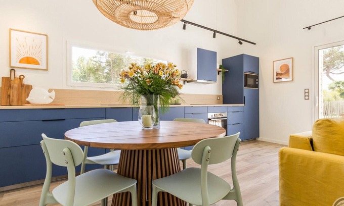 Portbail Cottage | Charming Beach House with Private Garden, Terrace & Parking, 500m from Sandy Beach