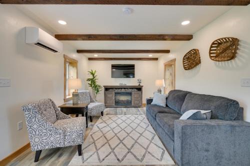 Biglerville House | Guest Favorite Biglerville Home with Hot Tub and Patio