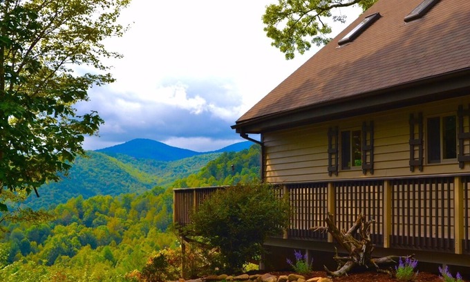 Ferguson Cabin | Picturesque Cabin Near Boone with Hot Tub & Scenic Trails