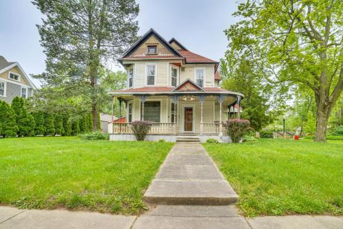 Champaign House | Elegant Champaign Victorian with Deck for Family Fun