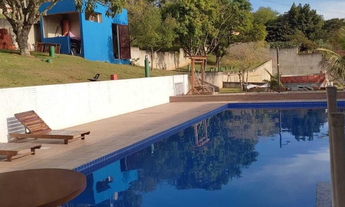 Mairinque House | Inviting Cottage with Outdoor Fireplace and Private Pool