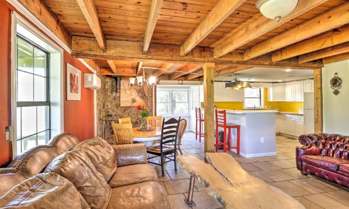 Foxfire Estates House | Cozy Cottage Retreat with Deck in Blue Ridge, Family-Friendly!
